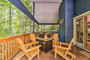 Smoky Mtn Retreat with Games, Fire Pit and Patio!